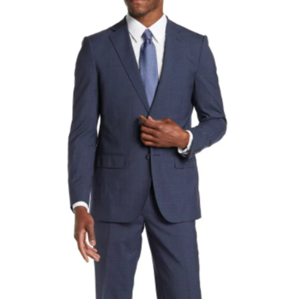 ZANETTI Slim Fit Wool Blend Porto Suit Jacket in Size 38R NEW WITH TAGS